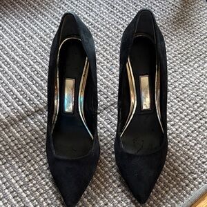 Boutique 9 Black Suede Heels
